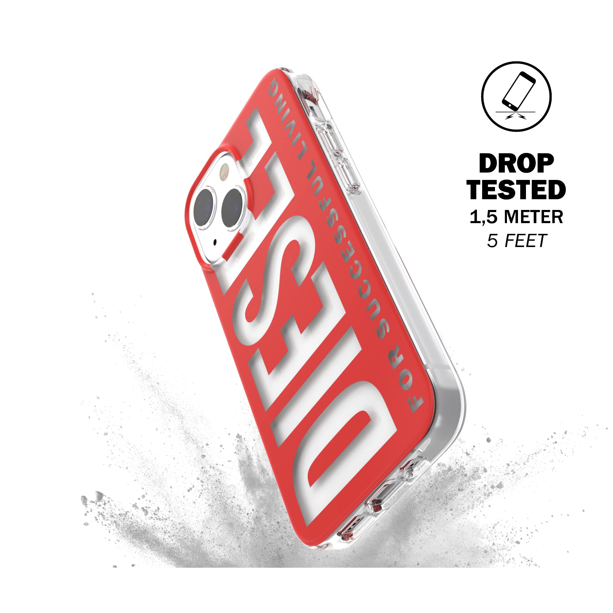 Amazon.co.jp: DIESEL iPhone13mini 12miniケース 5.4インチ クリア